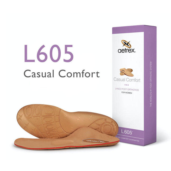 L605 Plantilla de confort para mujer con soporte metatarsal