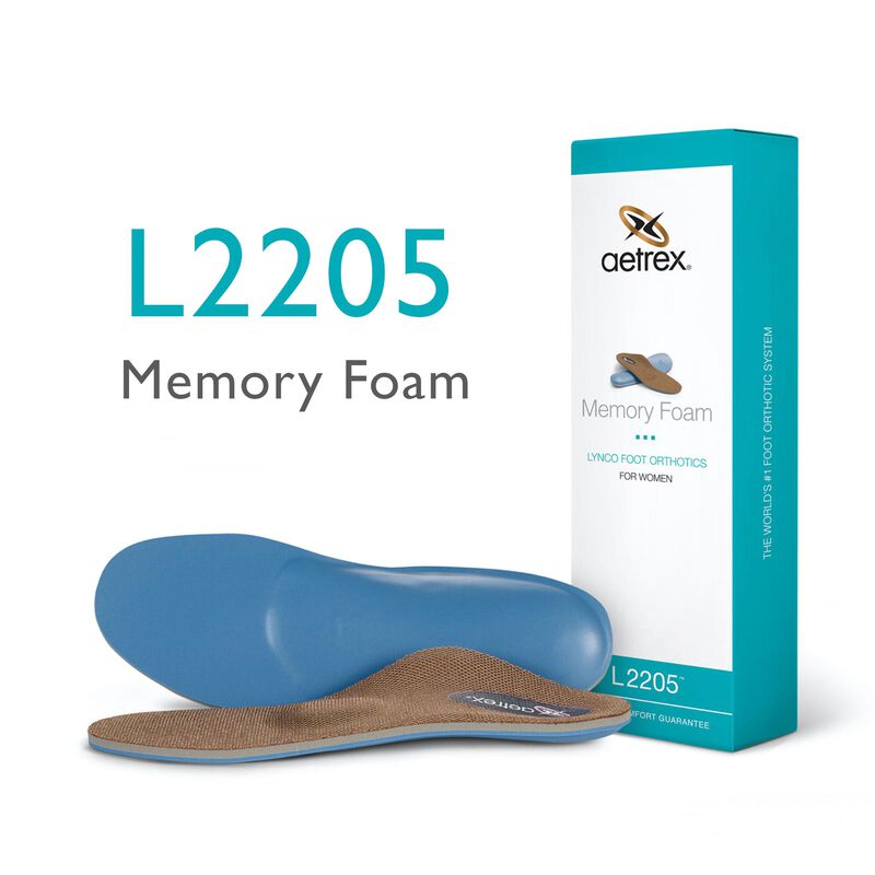 L2205 Plantillas "Memory Foam" para mujer - Plantillas para uso diario
