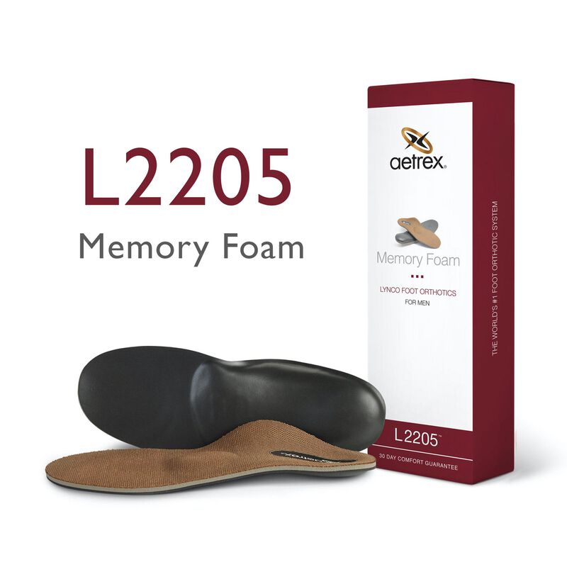 L2205 Plantillas "Memory Foam" para hombre - Plantillas para uso diario